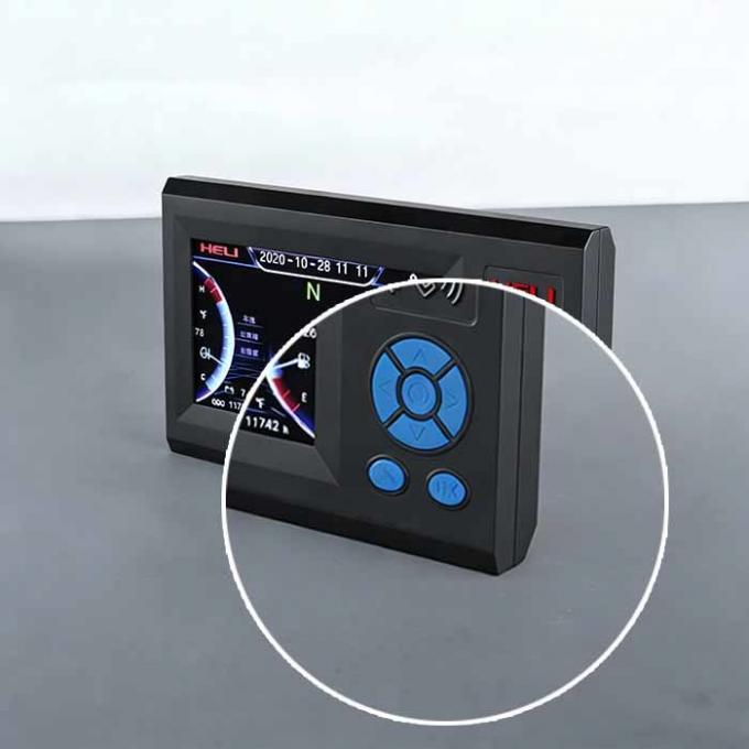 IP65 Protection Class 7-inch Forklift Color Dashboard Swipe Card 0