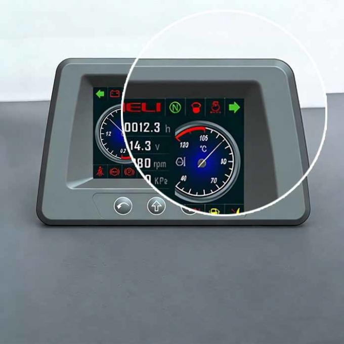 4.3-inch Color Display for Industrial Vehicles with Wide Temperature Range -30 to 80 Celsius 0