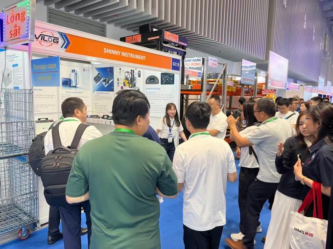latest company news about The Shinny Instrumentation Vietnam International Logistics Exhibition has concluded successfully, representing a signifi  0