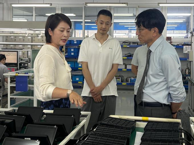 latest company news about Visit of Leaders from IKD Hyundai (China) Investment Co., Ltd. to Our Company for Inspection and Guidance 0