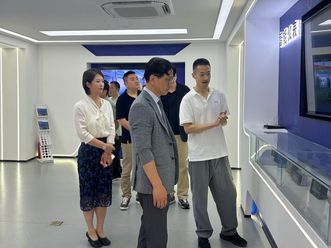 latest company news about Visit of Leaders from IKD Hyundai (China) Investment Co., Ltd. to Our Company for Inspection and Guidance 1