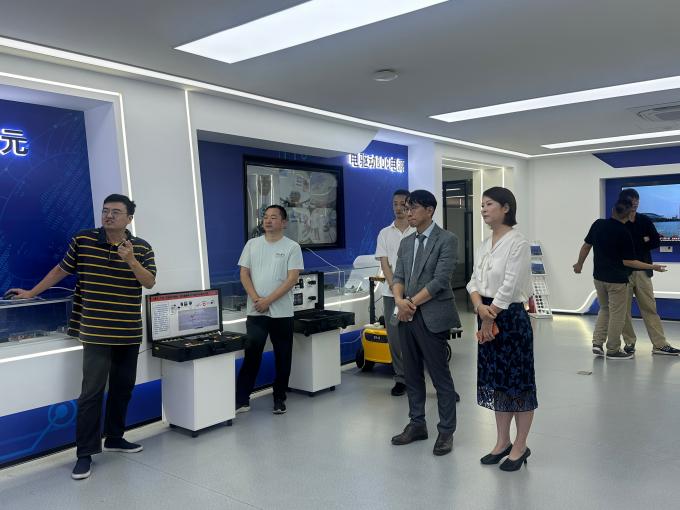 latest company news about Visit of Leaders from IKD Hyundai (China) Investment Co., Ltd. to Our Company for Inspection and Guidance 2