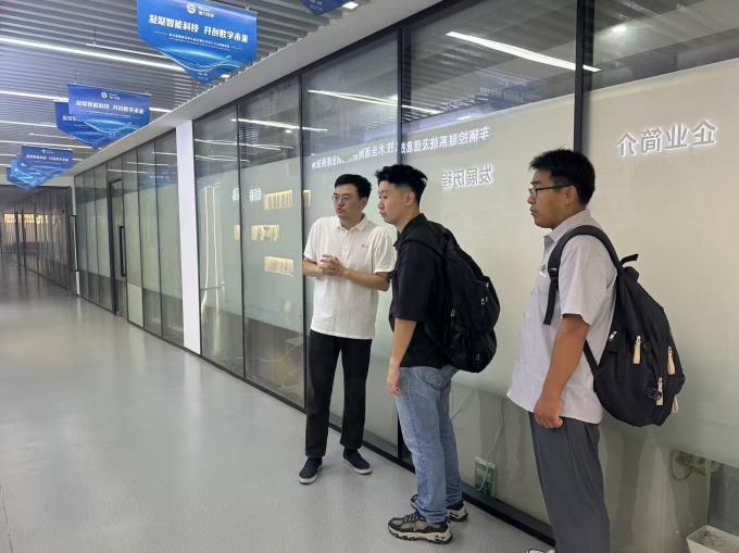 latest company news about The delegation from Singapore's POWERPLUS company visited our company to conduct a special investigation and exchange 1
