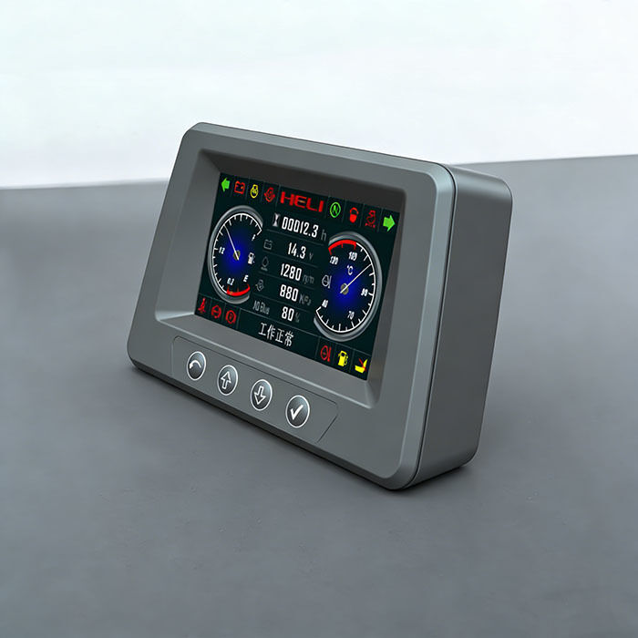 4.3-inch Color Display for Industrial Vehicles with Wide Temperature Range -30 to 80 Celsius