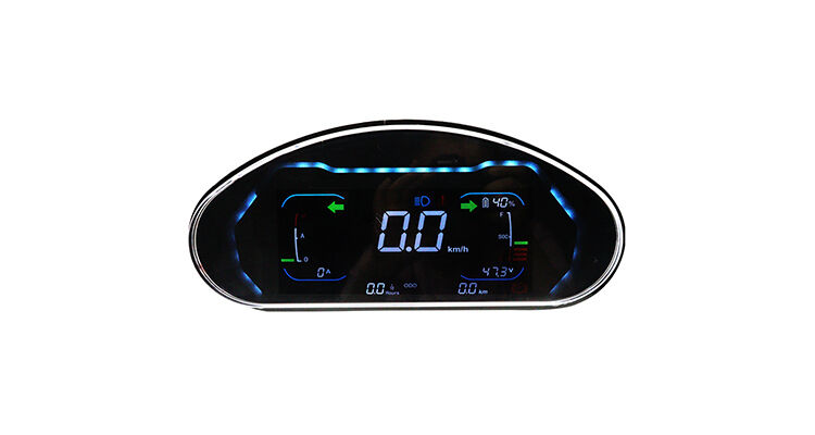 IP54 Waterproof Digital LCD Display Forklift Dashboard with Universal Compatibility for Industrial Electric Vehicles