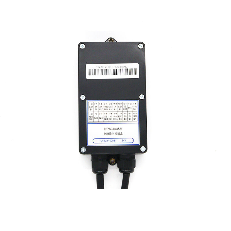 Boîte de commande électro-hydraulique IP65 pour chariot élévateur hydraulique à haute résistance à l'eau avec une large plage de tension de 9 à 32 V et une résistance aux chocs de 10 g