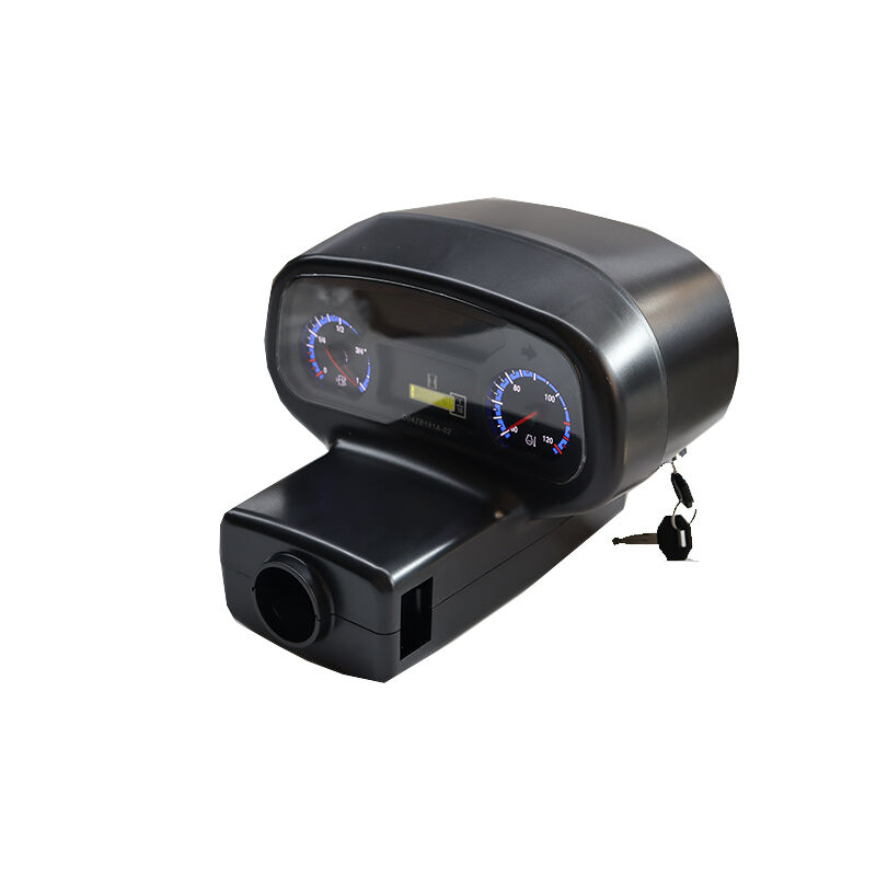 High and Low Temperature Resistant Digital Forklift Dashboard with Dual Data Channels and IP65 Protection