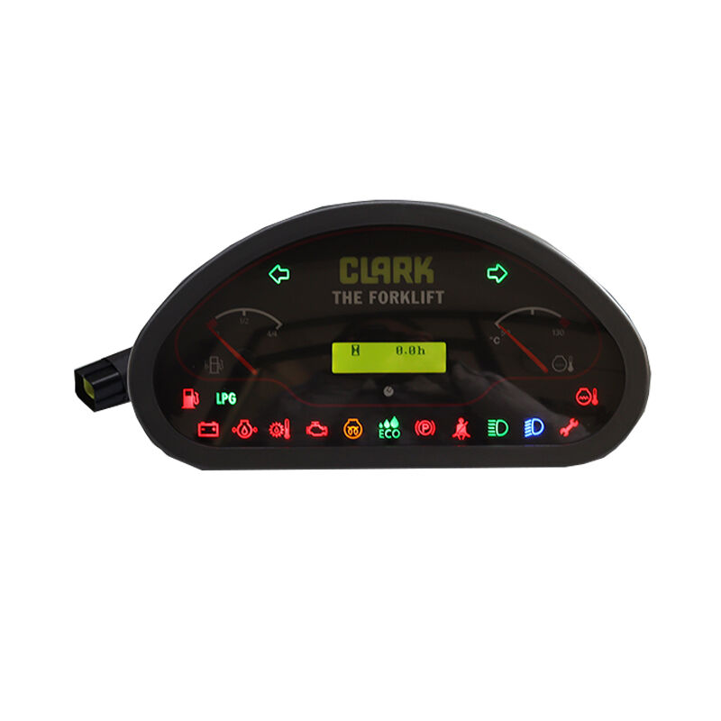 Integrated Forklift Dashboard with High-voltage Insulation Monitoring, CAN Bus Communication, and IP54 Waterproof Protection