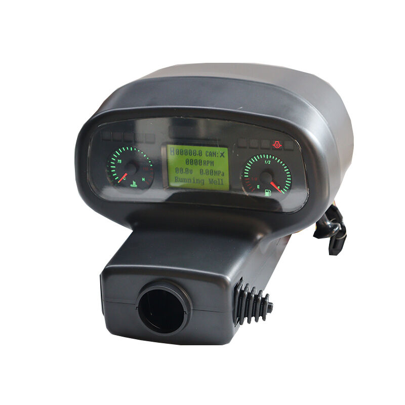 Intelligent Forklift Dashboard with 1080P High Definition Resolution, Multi-Parameter Split Screen Display, and IP65 Waterproof Rating for Industrial Vehicles