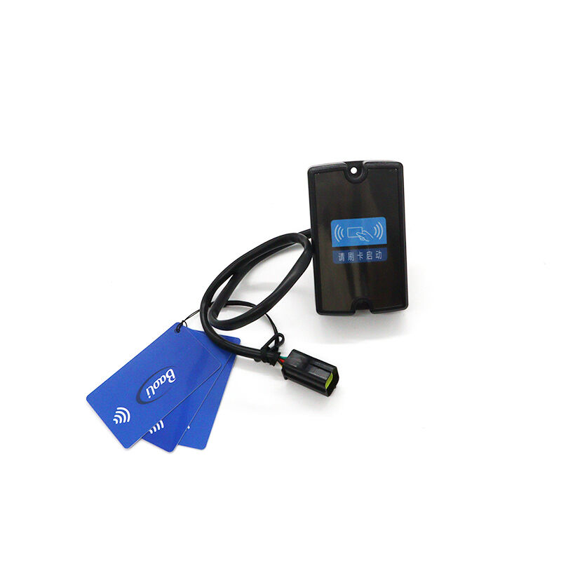 Forklift Telematics Identity Recognition Module with IP66 Protection, Cloud-based Storage, and Card Swipe Identity Verification