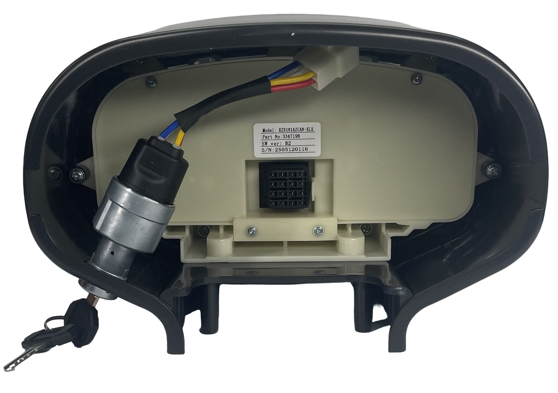 Combined dashboard with front-mounted digital display for forklifts. High-definition digital display for forklift combination dashboard. Special dashboard for internal combustion forklifts