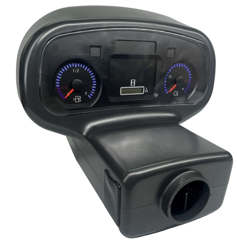 Front-mounted Digital Forklift Dashboard with IP65 Protection and CAN Communication for Real-time Monitoring