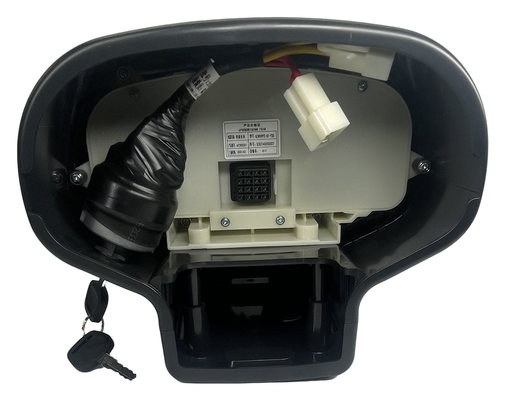 Front-mounted Digital Forklift Dashboard with IP65 Protection and CAN Communication for Real-time Monitoring