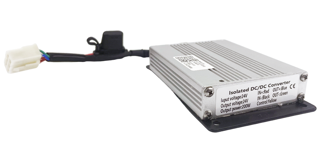 Forklift DC DC Converter with Over-Current Protection IP65 and Wide Voltage Input for Electric Forklift Accessories