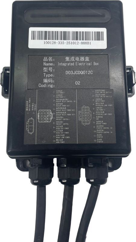 Wide Voltage Input Forklift ECU with IP54 Protection and Real-time Tracking for Counterbalance Forklift