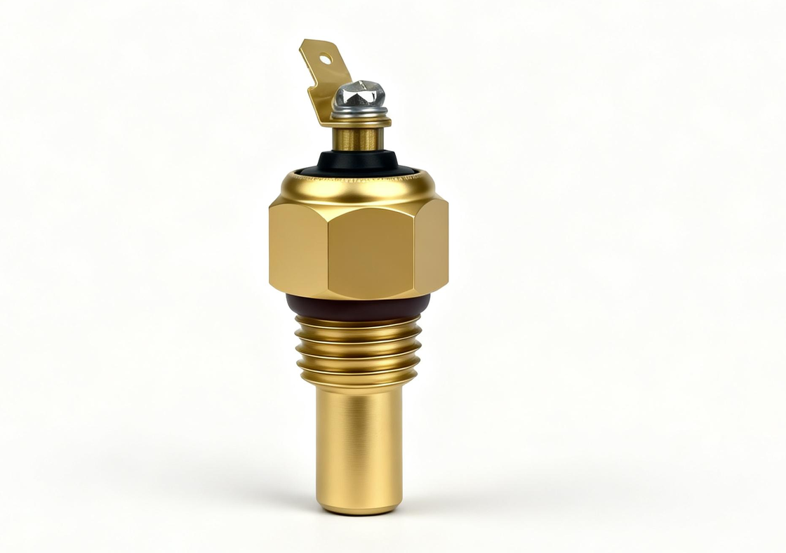 Stainless Steel Probe Forklift Temperature Sensor with IP65 Protection and 60,000 Cycles Service Life for Engine Monitoring